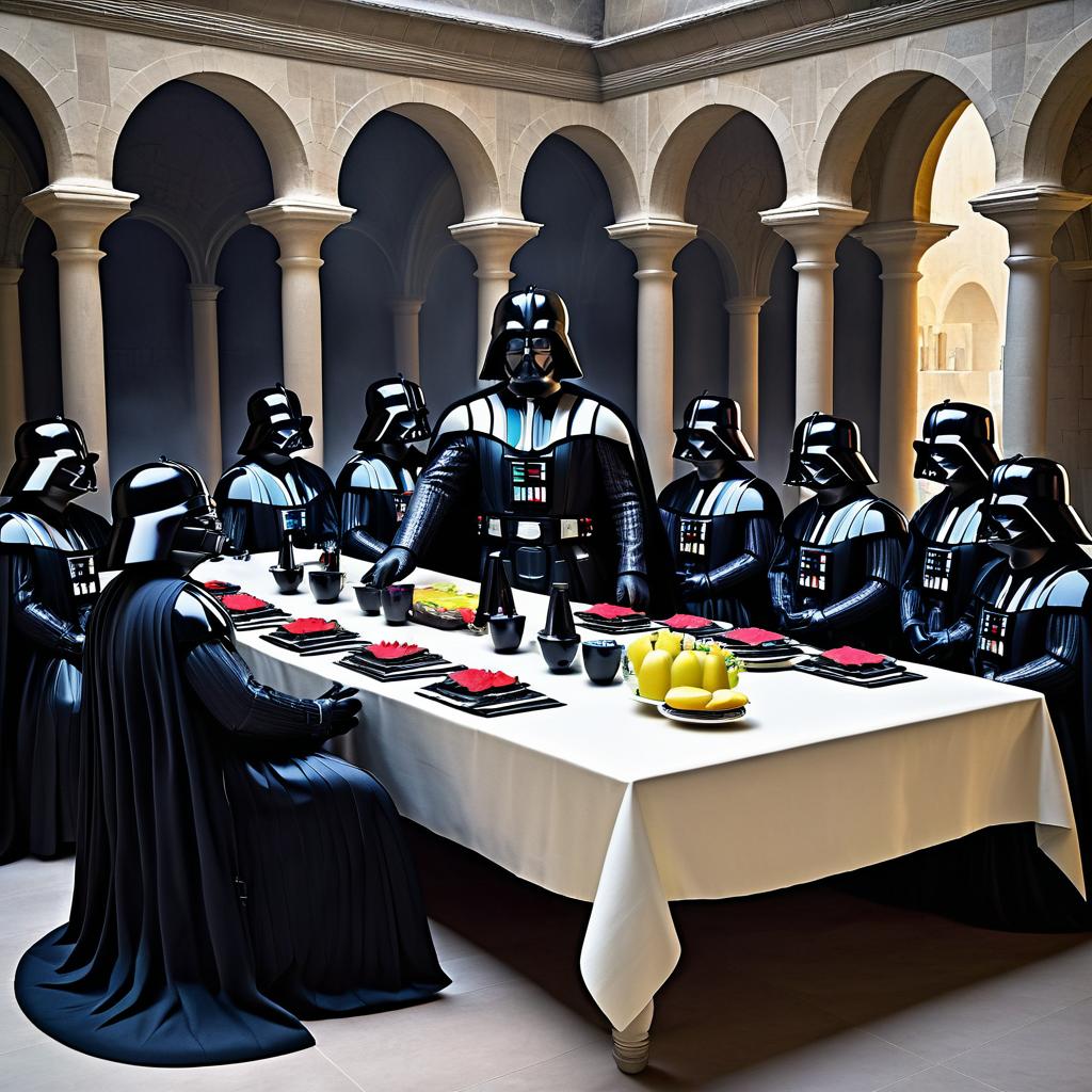 Darth Vader's Humorous Last Supper