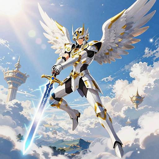 Sky Guardian in Lightning Armor