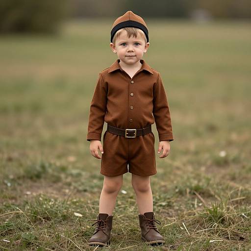 Vintage Toddler Strongman Costume