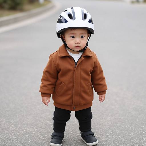 Toddler Dressed as Workout Enthusiast