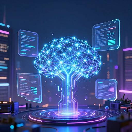 Futuristic AI Modifier Interface