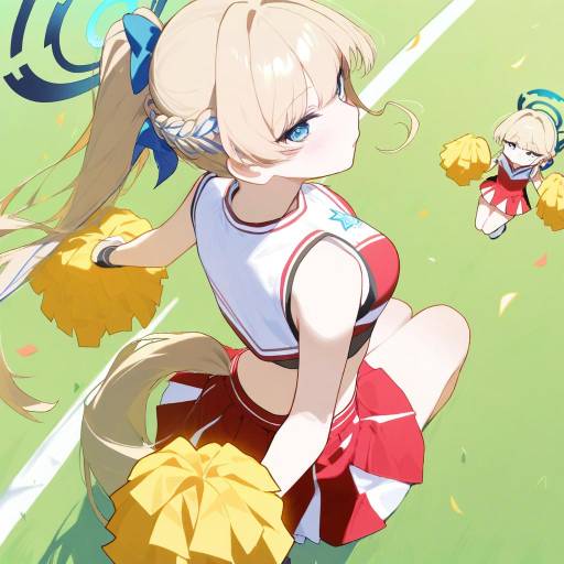 Cheerleader in Action: Toki from Blue Archive