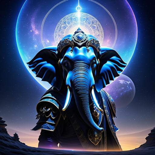 Majestic Intergalactic Elephant Pirate Adventure