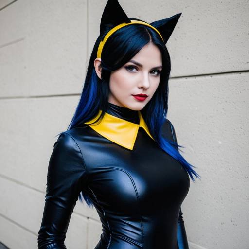 Sleek Morgana Cosplay Costume Design