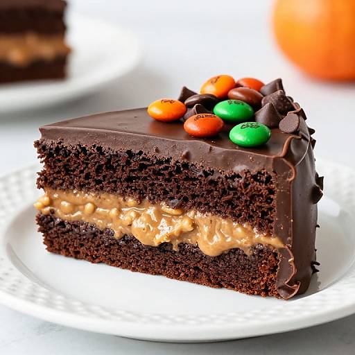 Peanut Butter Chocolate Layer Cake