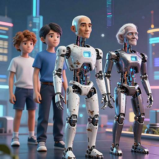 AI Evolution Through Human Life Stages