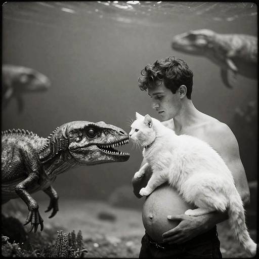 Surreal Futuristic Collodion Portrait