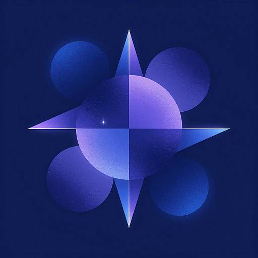 Abstract Geometric Sci-Fi Book Covers