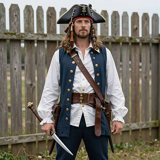 Revolutionary War Pirate Costume