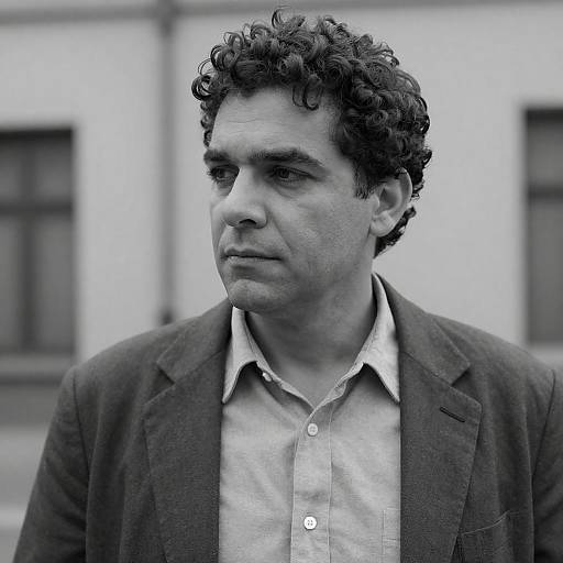 Serious Portrait of a Stylish Man