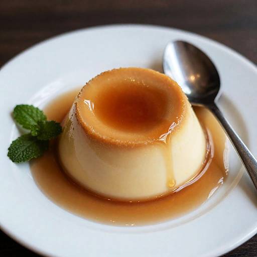 Realistic Dessert Still Life on Plate