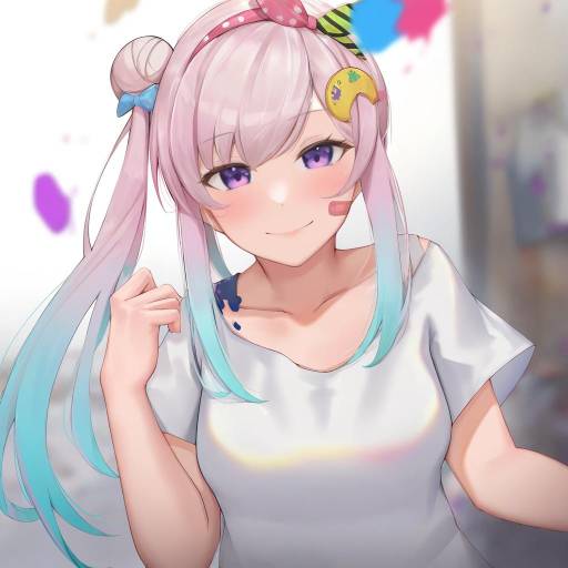 Illustration of Airani iofifteen, hololive in the style of Ctrlz77