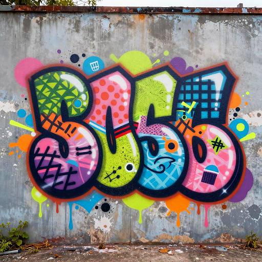 Animated Graffiti Bubble Letter Generator