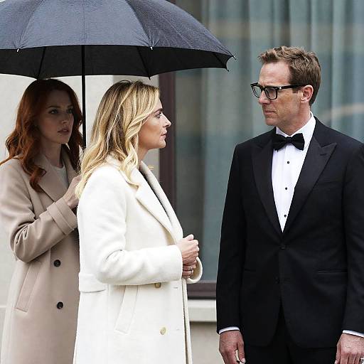 Intense Outdoor Encounter with Fashion