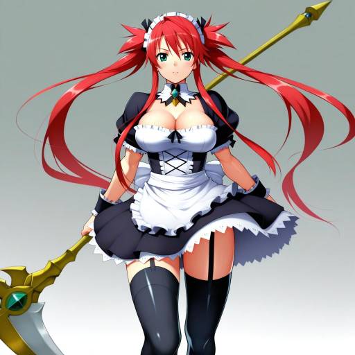 Illustration of Airi (queen's blade), queen's blade in the style of Yoshio (55level)