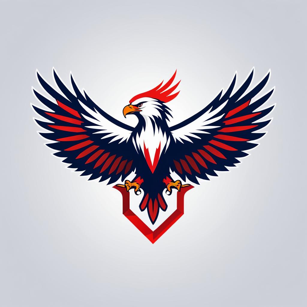 Majestic Bald Eagle Logo Design