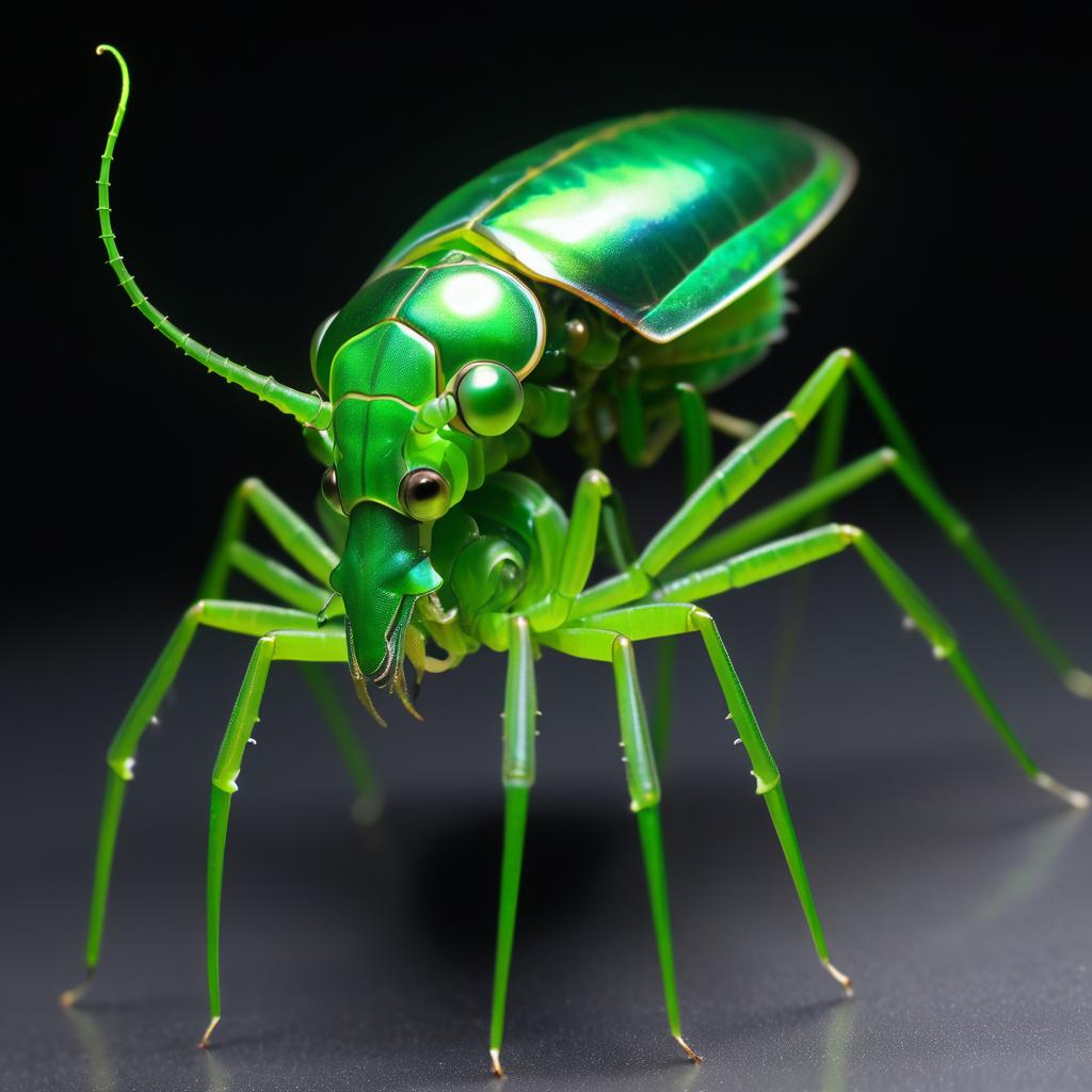 Unique Hexapedal Arthropod Design