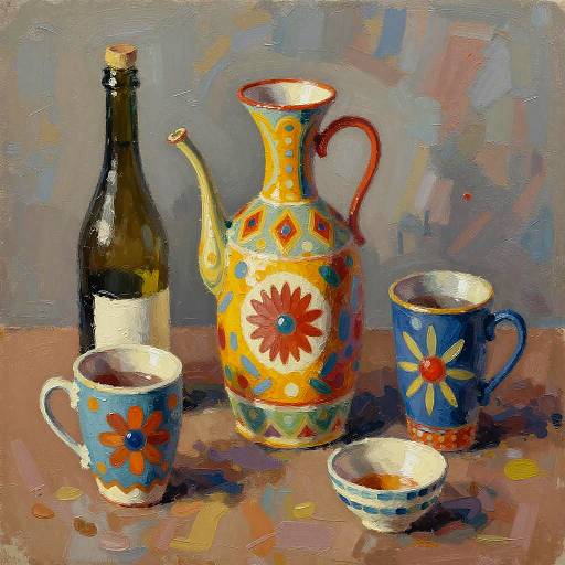 Surreal Exaggerated Still Life Art