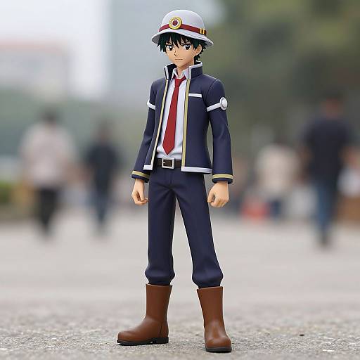 Solo Male Hero in Costume