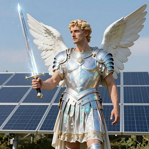 Marcus Aurelius in Angelic Plate Mail