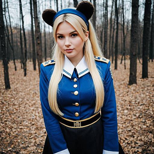 Cosplay photo of aleksandra i. pokryshkin. Costume clothes