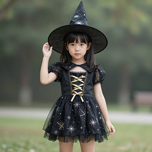 Little Girl Witch Costume