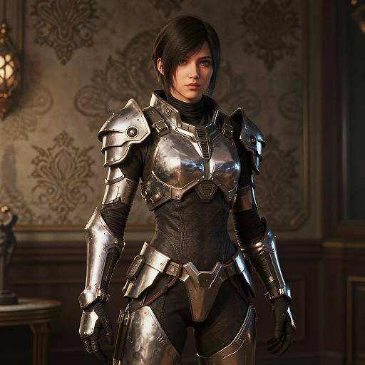 Mass Effect Liara in Realistic Armor