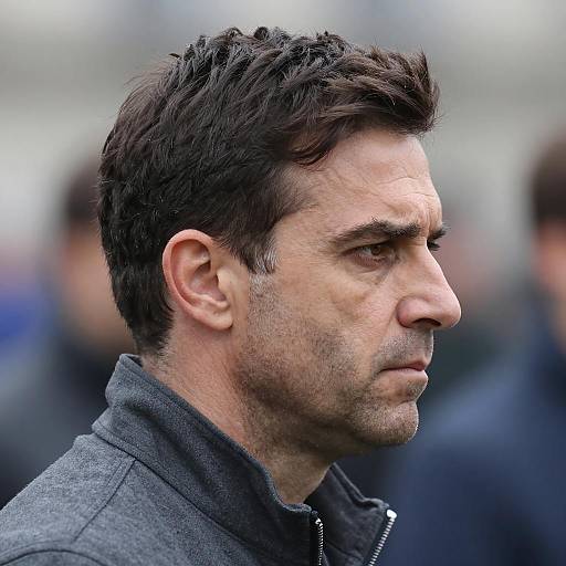 Profile Portrait of a Serious Man