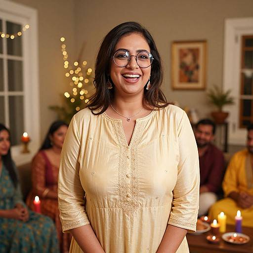 Festive Diwali Celebration with Friends