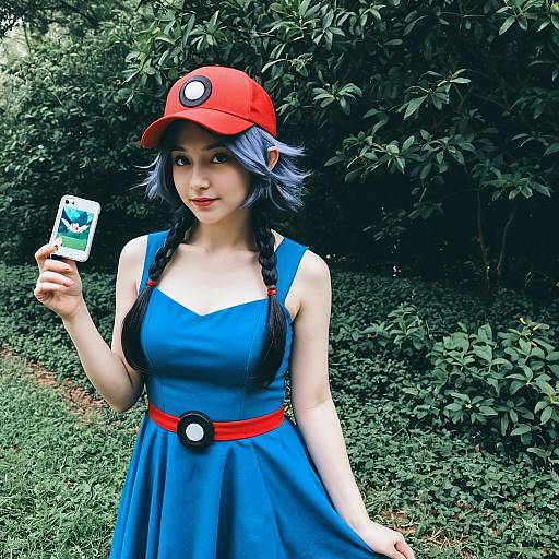 Ash Pokemon Cosplay in Dress and Hat