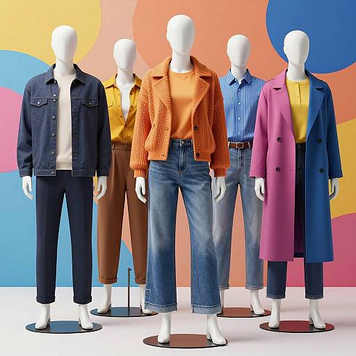 AI-Generated Diverse Fashion Styles