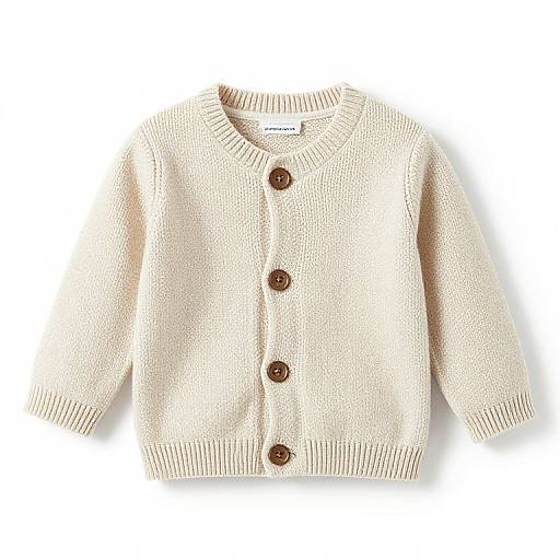 Marseille Organic Cotton Baby Cardigan