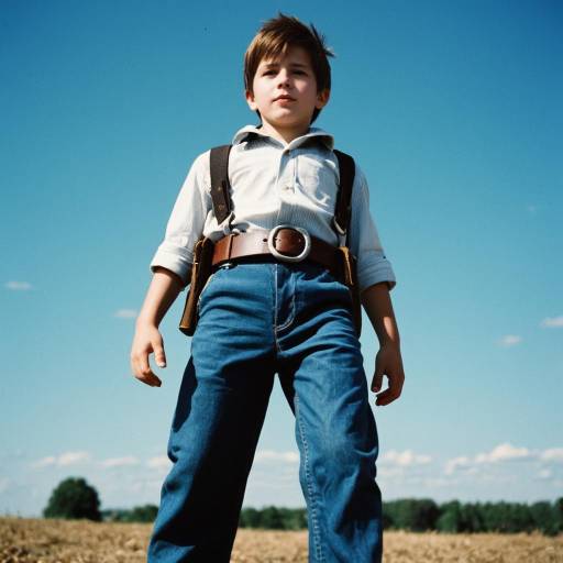 Boy in Frankie Stein Action Costume Outdoors