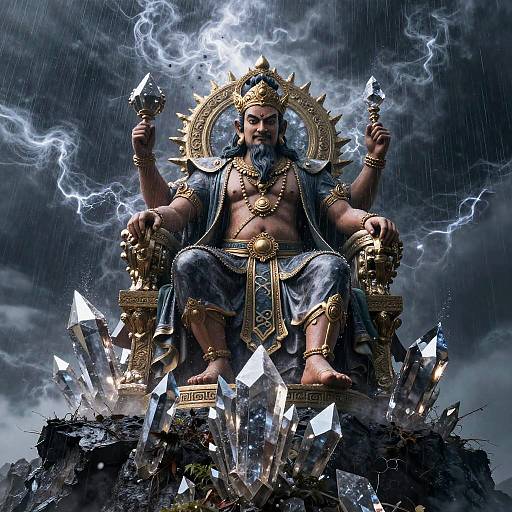 Indra, God of Thunder and Storms