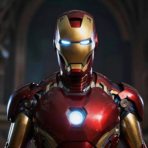 Futuristic Fantasy Paladin Armor