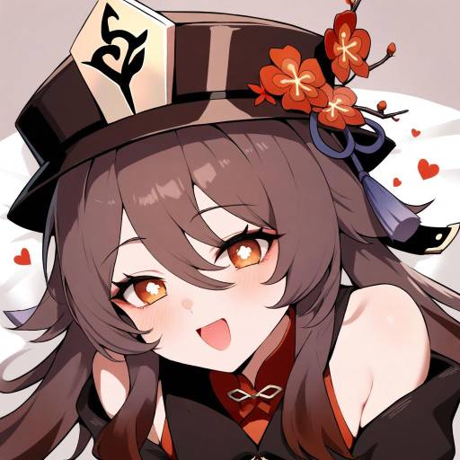 Cute Genshin Impact Character Illustration