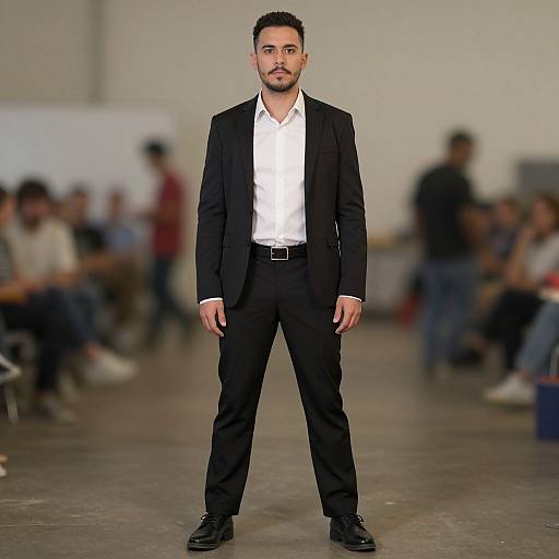 Realistic Disco Man in Costume