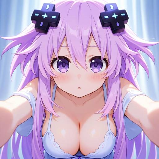 Illustration of Adult neptune, neptune (series) in the style of Ukata