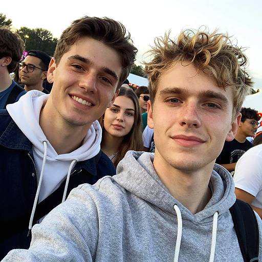 Mr Beast Candid Festival Selfie