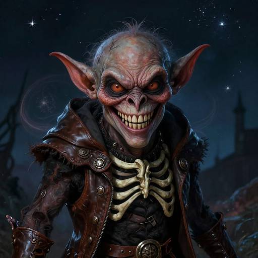 Clever Hobgoblin Night Portrait