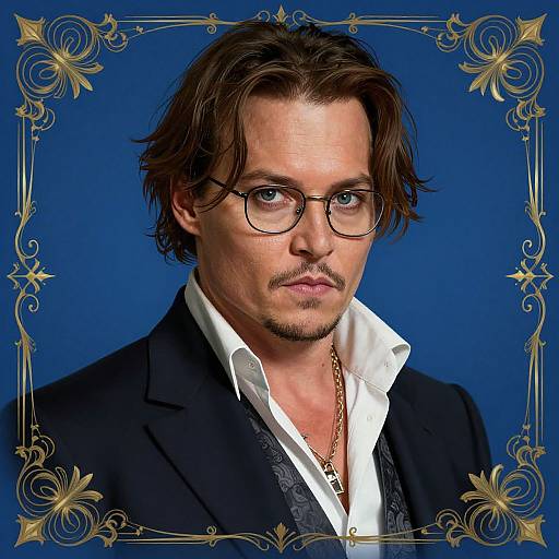 Cinematic Portrait of Johnny Depp
