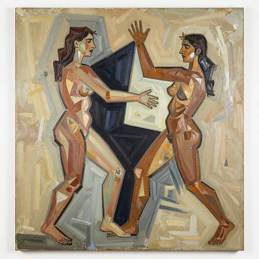 Abstract Figurative Art with Emotion