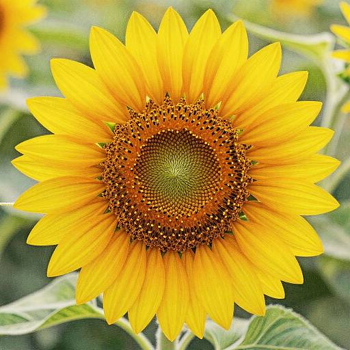 Hyperrealistic Sunflower Pencil Drawing
