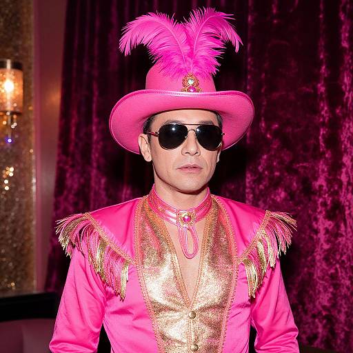 70s Pimp Style Nightclub Scene