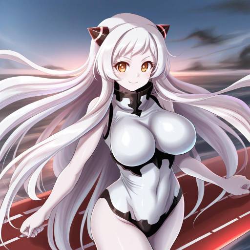 Illustration of Airfield princess, kantai collection in the style of Namiki (remiter00)