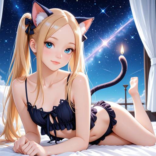 Abigail Williams in a Cosmic Dreamscape