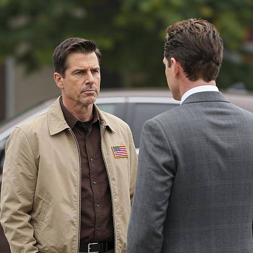 Outdoor Portrait of Two Men
