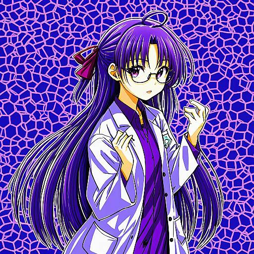 Illustration of Asakura rikako, touhou in the style of Unya