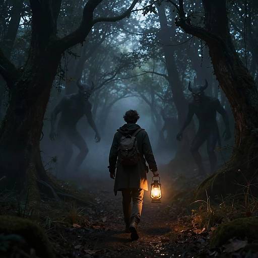 Demonophobia Fantasy Misty Forest