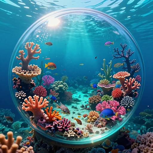 Enchanted Underwater Realm Artwork